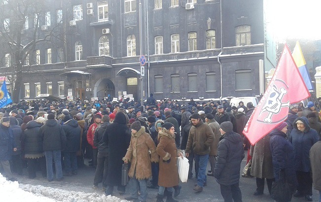 Протести в Києві: фото